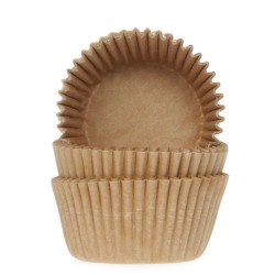 Små muffinsformar - Naturfärgade, ca 60 st